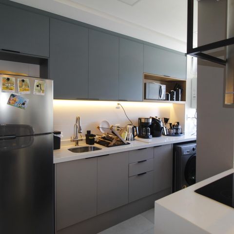 Apartamento à venda com 57m², 1 quarto e 1 vagaCozinha e Área de Serviço