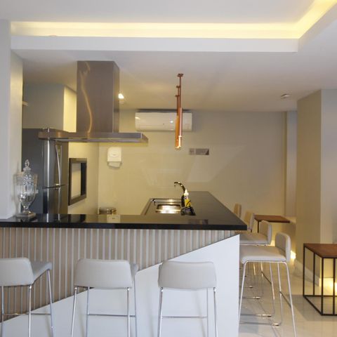 Apartamento à venda com 57m², 1 quarto e 1 vagaÁrea comum - Salão de festas