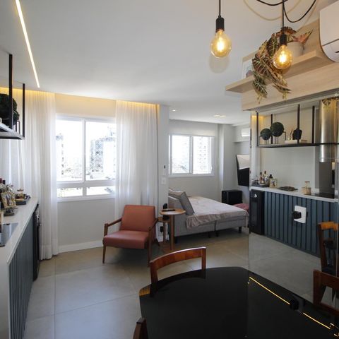 Apartamento à venda com 57m², 1 quarto e 1 vagaSala