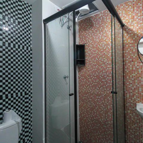 Studio à venda com 20m², 1 quarto e sem vaga Studio à venda com 20m², 1 quarto e sem vagaBanheiro