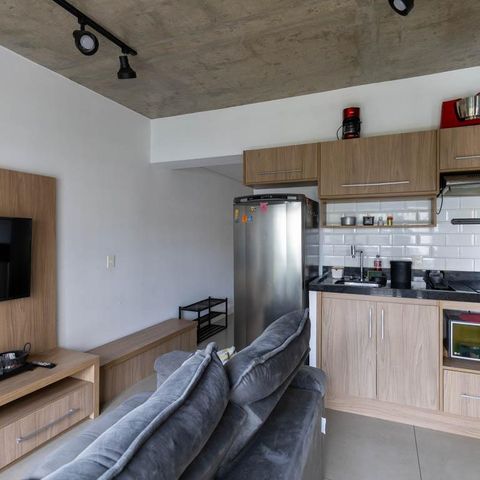 Studio para alugar com 44m², 1 quarto e sem vaga Studio para alugar com 44m², 1 quarto e sem vagaStudio