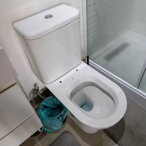 Studio para alugar com 44m², 1 quarto e sem vaga Studio para alugar com 44m², 1 quarto e sem vagaBanheiro