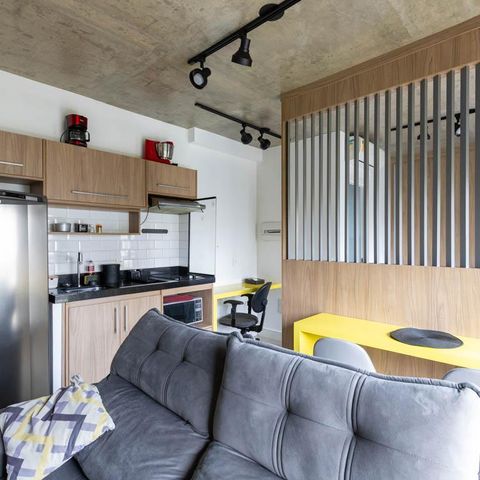 Studio para alugar com 44m², 1 quarto e sem vaga Studio para alugar com 44m², 1 quarto e sem vagaStudio