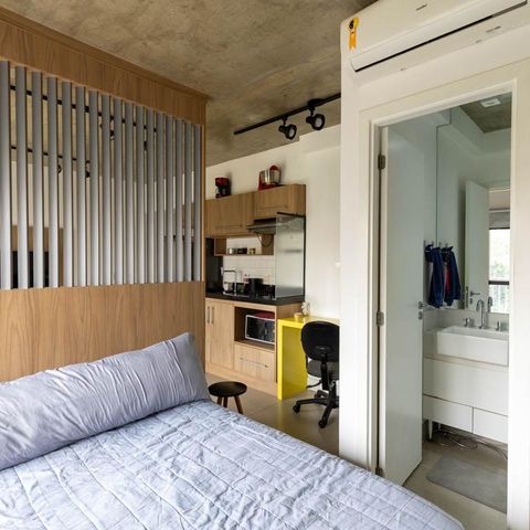 Studio para alugar com 44m², 1 quarto e sem vaga Studio para alugar com 44m², 1 quarto e sem vagaStudio