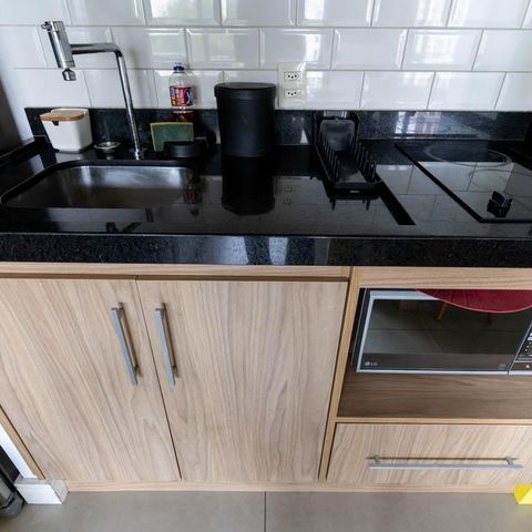Studio para alugar com 44m², 1 quarto e sem vaga Studio para alugar com 44m², 1 quarto e sem vagaCozinha