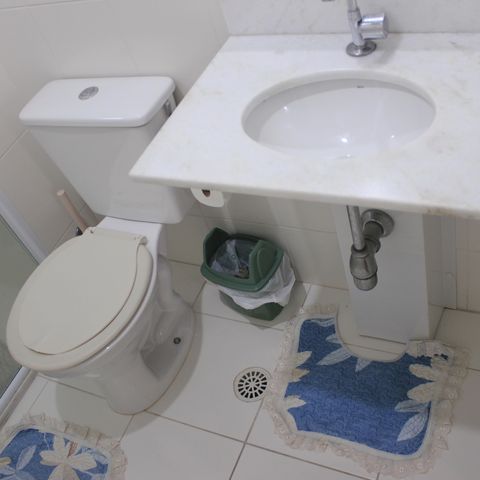 Apartamento para alugar com 86m², 3 quartos e 1 vagaBanheiro da Suíte