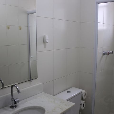 Apartamento para alugar com 86m², 3 quartos e 1 vagaBanheiro social