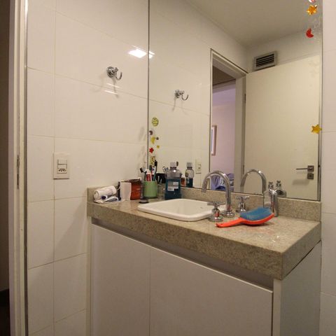 Apartamento à venda com 120m², 3 quartos e 2 vagasBanheiro Social