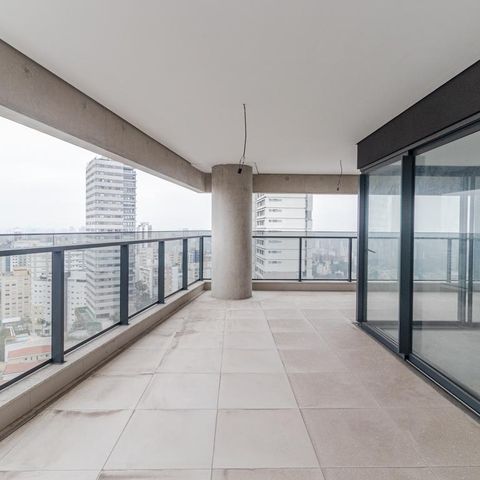 Apartamento à venda com 191m², 3 quartos e 3 vagasVaranda