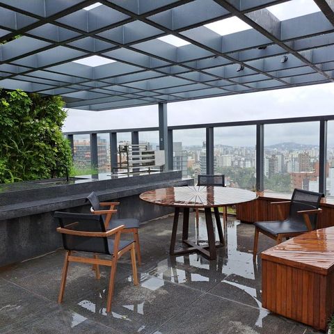 Studio para alugar com 30m², 1 quarto e 1 vagaÁrea Comum - Espaço Churrasqueira
