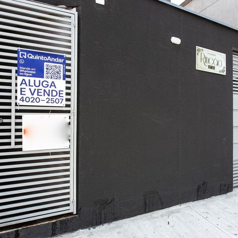 Apartamento à venda com 47m², 2 quartos e sem vagaFachada - placa 