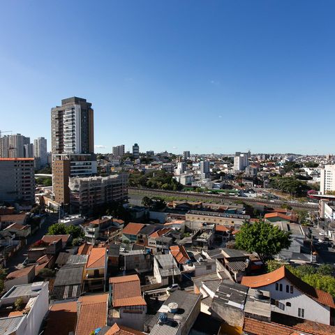 Apartamento à venda com 47m², 2 quartos e sem vagaÁrea comum - Vista do Salão de festas