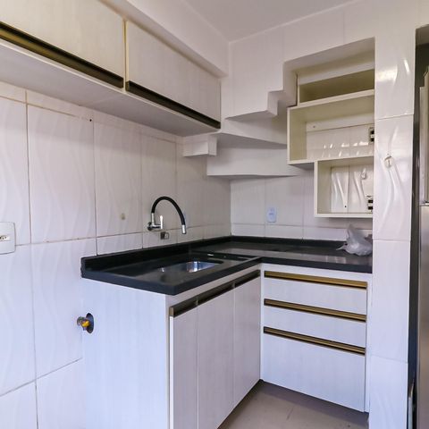 Apartamento à venda com 61m², 2 quartos e 1 vagaCozinha e Área de Serviço