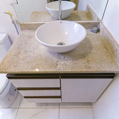 Apartamento à venda com 61m², 2 quartos e 1 vagaBanheiro