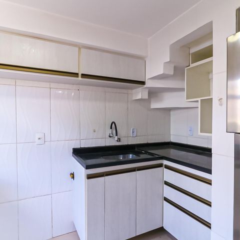 Apartamento à venda com 61m², 2 quartos e 1 vagaCozinha e Área de Serviço
