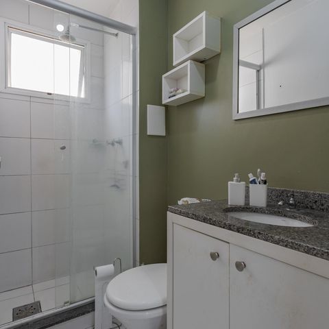 Apartamento à venda com 67m², 2 quartos e 1 vaga Apartamento à venda com 67m², 2 quartos e 1 vagaBanheiro