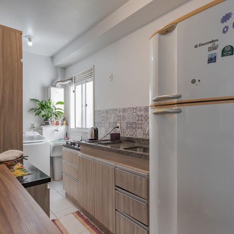 Apartamento à venda com 67m², 2 quartos e 1 vaga Apartamento à venda com 67m², 2 quartos e 1 vagaCozinha e Área de Serviço