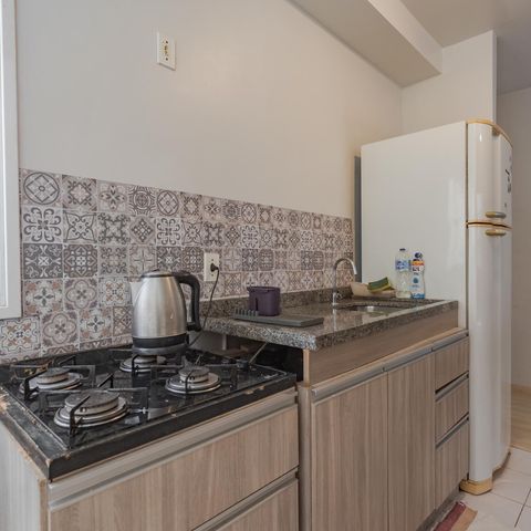 Apartamento à venda com 67m², 2 quartos e 1 vaga Apartamento à venda com 67m², 2 quartos e 1 vagaCozinha e Área de Serviço