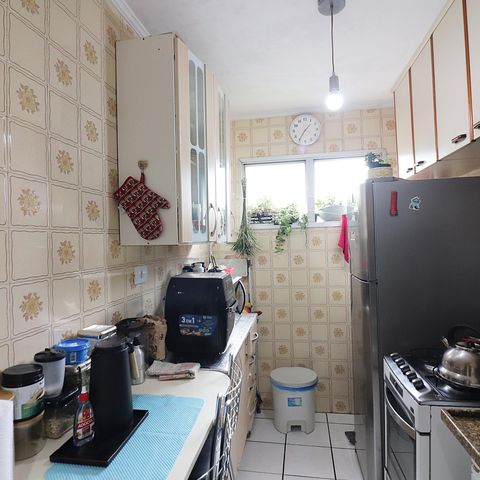 Studio à venda com 36m², 1 quarto e sem vagaCozinha