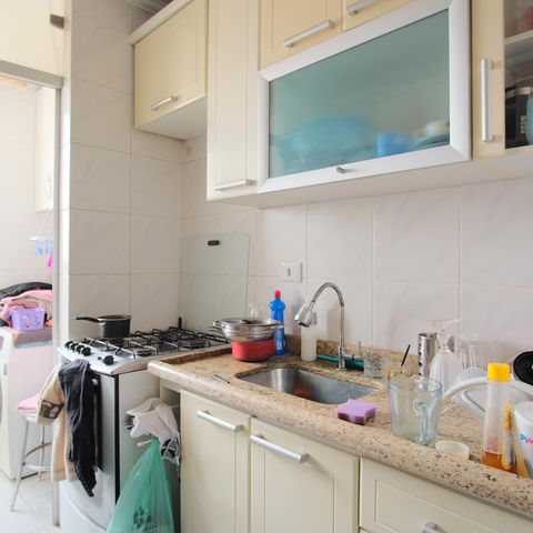 Apartamento à venda com 57m², 2 quartos e 1 vagaCozinha