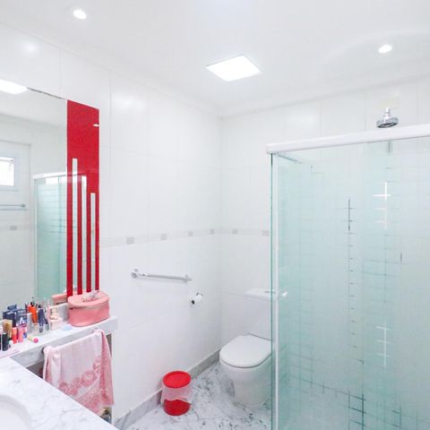 Apartamento à venda com 188m², 3 quartos e 4 vagasBanheiro da Suíte 3