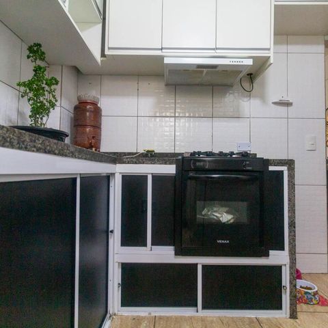 Apartamento à venda com 50m², 2 quartos e 1 vaga Apartamento à venda com 50m², 2 quartos e 1 vagaCozinha e Área de Serviço