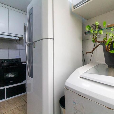 Apartamento à venda com 50m², 2 quartos e 1 vaga Apartamento à venda com 50m², 2 quartos e 1 vagaCozinha e Área de Serviço
