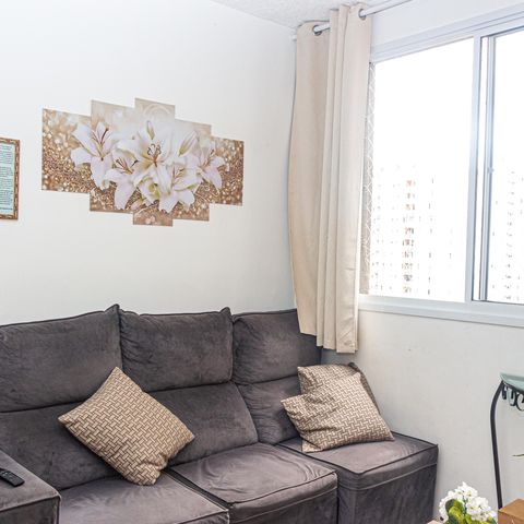 Apartamento à venda com 38m², 2 quartos e sem vagaSala