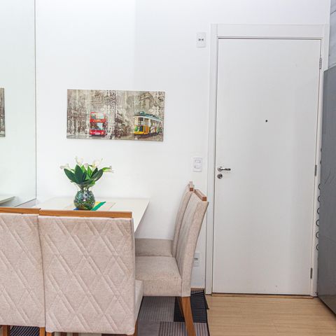 Apartamento à venda com 38m², 2 quartos e sem vagaSala