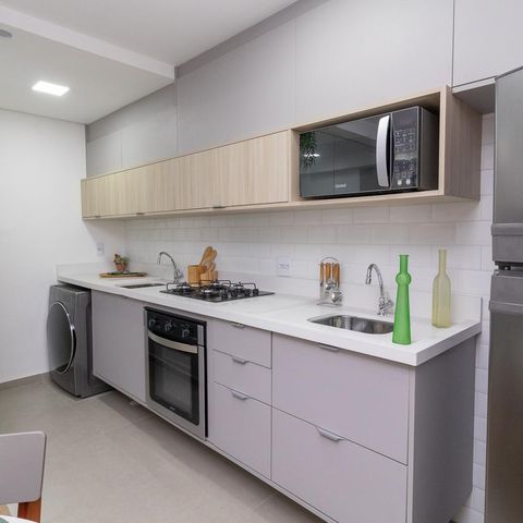 Apartamento à venda com 51m², 2 quartos e sem vagaCozinha