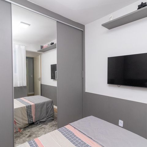 Apartamento à venda com 51m², 2 quartos e sem vagaQuarto 2
