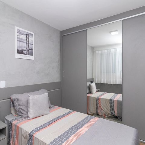 Apartamento à venda com 51m², 2 quartos e sem vagaQuarto 2