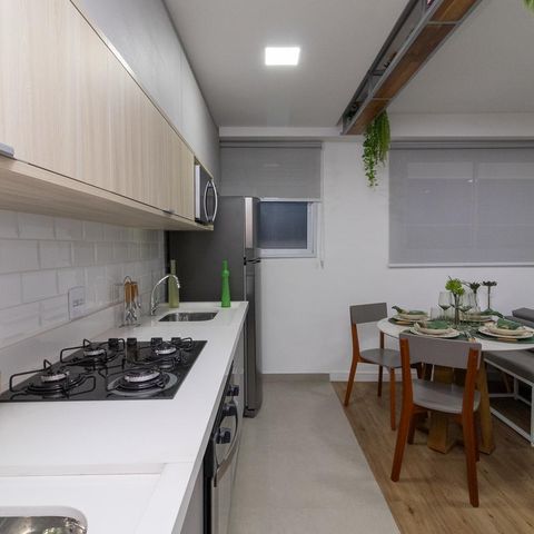 Apartamento à venda com 51m², 2 quartos e sem vagaCozinha