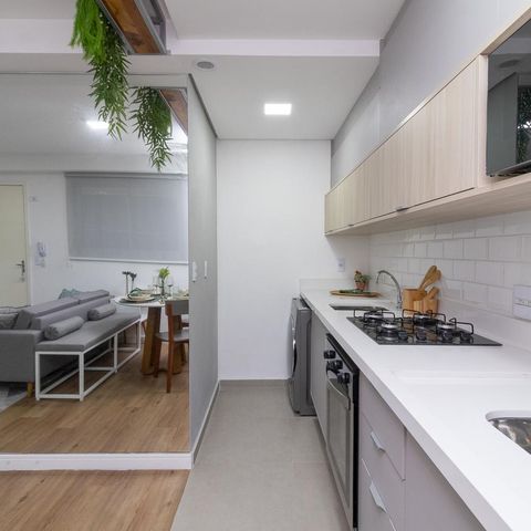Apartamento à venda com 51m², 2 quartos e sem vagaCozinha