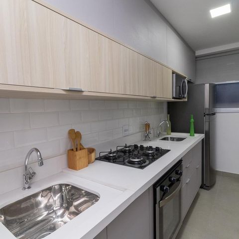 Apartamento à venda com 51m², 2 quartos e sem vagaCozinha