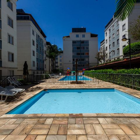 Apartamento à venda com 59m², 3 quartos e 1 vaga Apartamento à venda com 59m², 3 quartos e 1 vagaÁrea comum - Piscina
