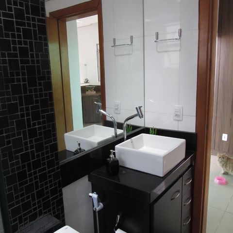 Apartamento à venda com 158m², 3 quartos e 3 vagasBanheiro Social