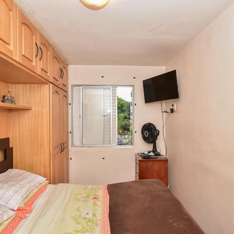 Apartamento à venda com 55m², 2 quartos e 1 vagaQuarto 2