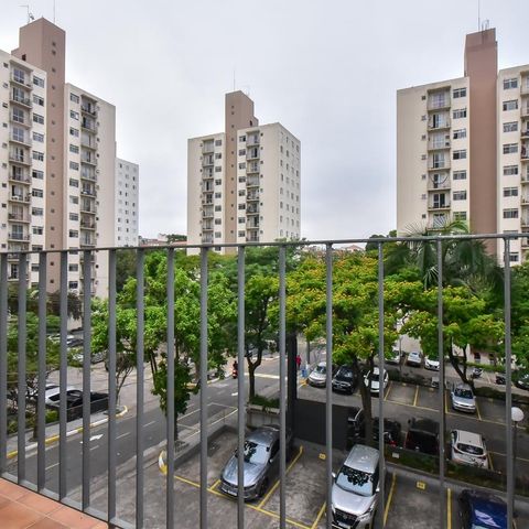 Apartamento à venda com 55m², 2 quartos e 1 vagaVaranda
