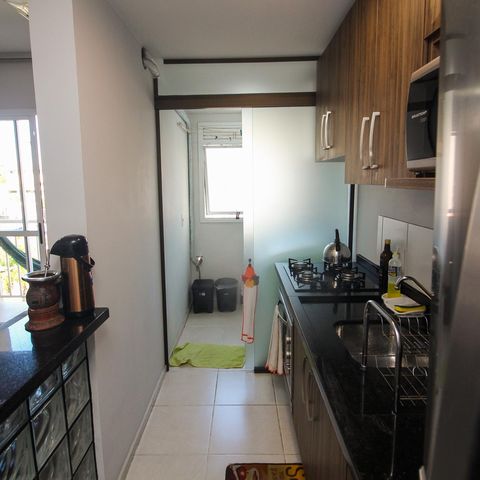 Apartamento à venda com 56m², 2 quartos e 1 vaga Apartamento à venda com 56m², 2 quartos e 1 vagaCozinha