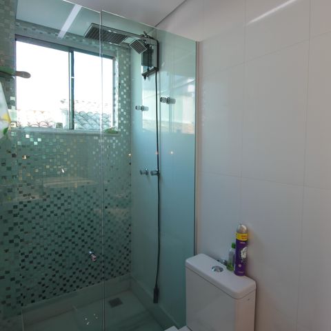 Apartamento à venda com 95m², 3 quartos e 2 vagasBanheiro da Suite