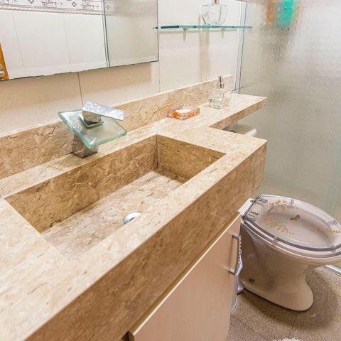 Casa para alugar com 190m², 3 quartos e 3 vagas Casa para alugar com 190m², 3 quartos e 3 vagasBanheiro Social