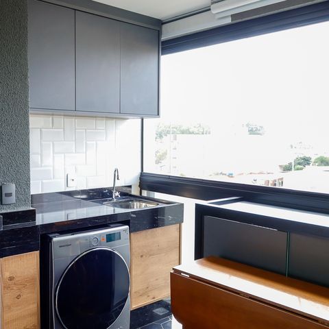 Studio à venda com 37m², 1 quarto e 1 vaga Studio à venda com 37m², 1 quarto e 1 vagaLavanderia