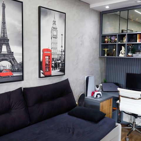 Studio à venda com 37m², 1 quarto e 1 vaga Studio à venda com 37m², 1 quarto e 1 vagaSala