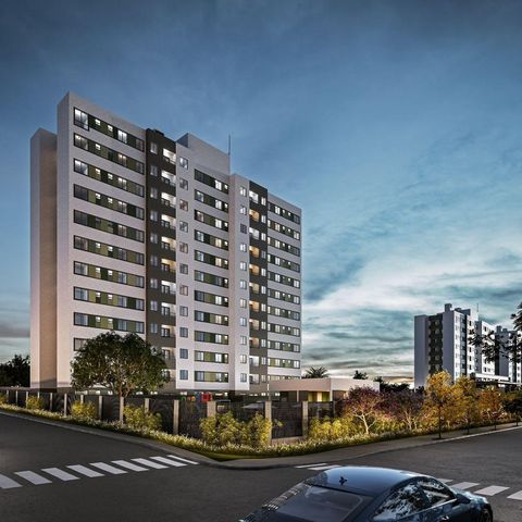 Apartamento à venda com 63m², 2 quartos e 1 vaga