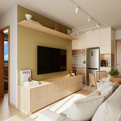 Apartamento à venda com 63m², 2 quartos e 1 vaga