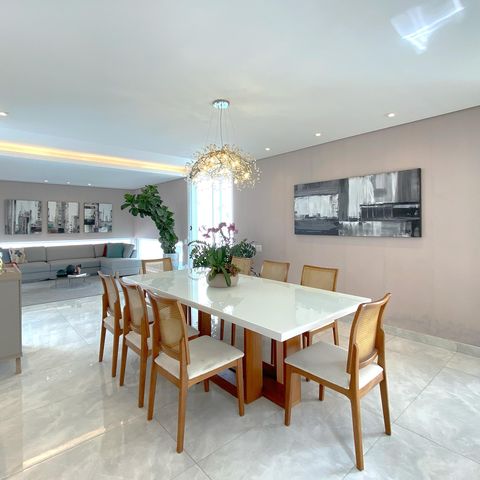 Casa de condomínio à venda com 348m², 4 quartos e 4 vagasSala de Jantar