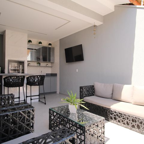 Casa à venda com 320m², 4 quartos e 7 vagasÁrea gourmet