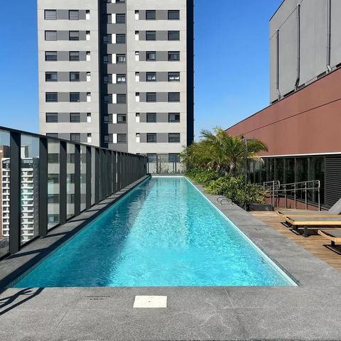 Studio à venda com 27m², 1 quarto e sem vaga Studio à venda com 27m², 1 quarto e sem vagaPiscina