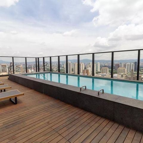 Studio à venda com 27m², 1 quarto e sem vaga Studio à venda com 27m², 1 quarto e sem vagaPiscina